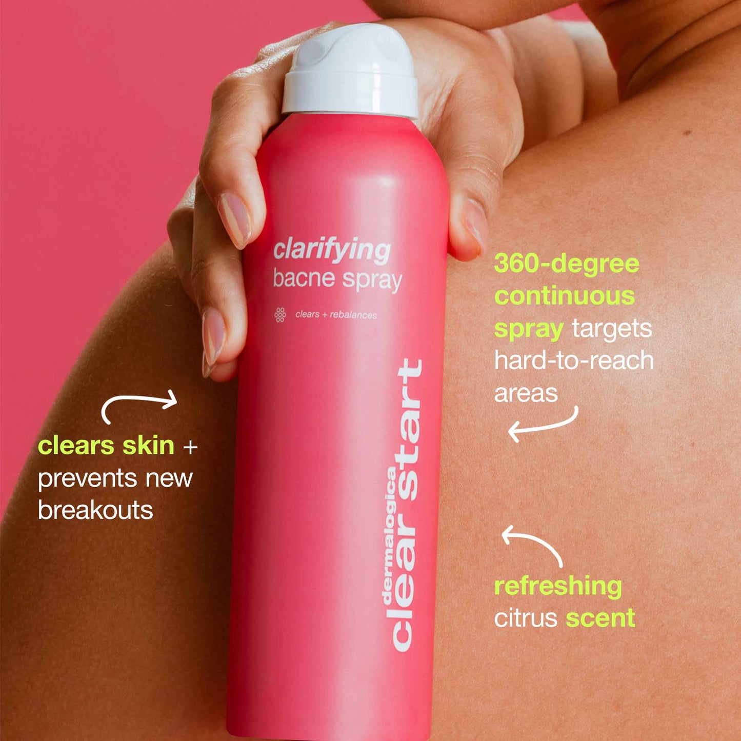 Clarifying Bacne Spray benefits 